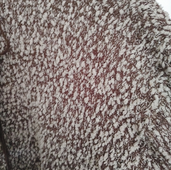 Simply Noelle Brown & Tan Soft Chunky Knit Popcorn Sweater Size L/XL - Picture 7 of 13